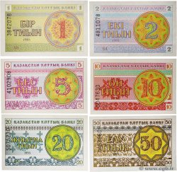 1 au 50 Tyin Lot KAZAKHSTAN  1993 P.01 au P.06