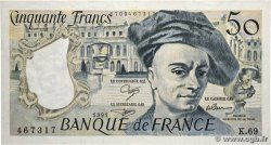 50 Francs QUENTIN DE LA TOUR FRANCIA  1991 F.67.17