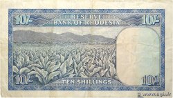 10 Shillings RHODÉSIE  1968 P.27b TB+