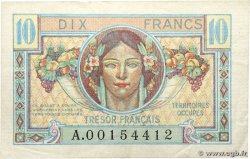10 Francs TRÉSOR FRANÇAIS FRANCE  1947 VF.30.01