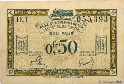 50 Centimes FRANCE régionalisme et divers  1918 JP.135.04