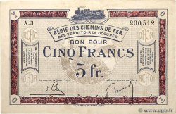 5 Francs FRANCE regionalism and various  1918 JP.135.06 VF