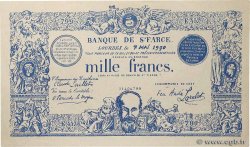 1000 Francs Sainte Farce FRANCE regionalism and various  1970  AU