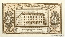 20 Leva BULGARIE  1950 P.079a NEUF