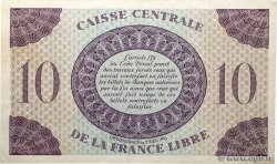10 Francs Marianne CCFL AFRIQUE ÉQUATORIALE FRANÇAISE  1943 A.119a fVZ