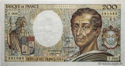 200 Francs MONTESQUIEU FRANCE  1982 F.70.02