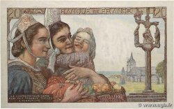 20 Francs PÊCHEUR FRANCE  1949 F.13.14 pr.SUP