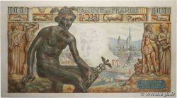 1000 Francs DÉESSE DÉMÉTER FRANCE  1943 F.40.15 SUP+