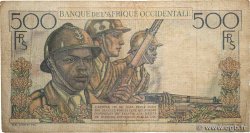500 Francs FRENCH WEST AFRICA  1948 P.41 fS