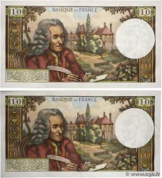 10 Francs VOLTAIRE Consécutifs FRANCE  1970 F.62.42 SUP