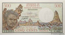 500 Francs DJIBOUTI  1979 P.36b UNC-