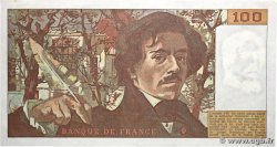 100 Francs DELACROIX modifié FRANCE  1982 F.69.06 pr.SUP