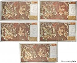 100 Francs DELACROIX modifié Lot FRANCE  1981 F.69.05 B+
