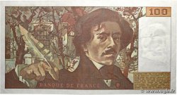 100 Francs DELACROIX modifié FRANCE  1981 F.69.05 TB+