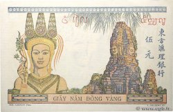 5 Piastres INDOCHINA  1946 P.055c SC+