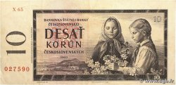 10 Korun TCHÉCOSLOVAQUIE  1960 P.088g