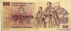 500 Korun TCHÉCOSLOVAQUIE  1973 P.093a