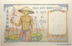 1 Piastre INDOCHINE FRANÇAISE  1949 P.054e SPL+