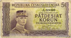 50 Korun TCHÉCOSLOVAQUIE  1945 P.062