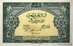 50 Francs MAROKKO  1944 P.26b fVZ