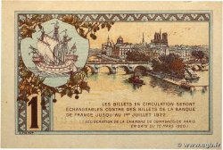 1 Franc FRANCE régionalisme et divers Paris 1920 JP.097.36 SPL