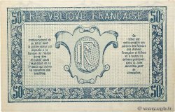 50 Centimes TRÉSORERIE AUX ARMÉES 1917 FRANCIA  1917 VF.01.05 AU+