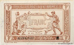 1 Franc TRÉSORERIE AUX ARMÉES 1917 FRANCE  1917 VF.03.13 UNC-