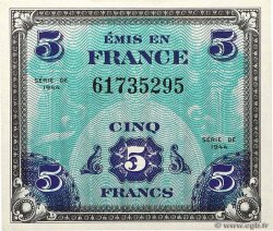 5 Francs DRAPEAU FRANCE  1944 VF.17.01 UNC