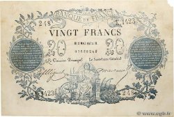 20 Francs type 1871 - Bleu Faux FRANCE  1873 F.A46.04x VF