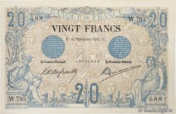 20 Francs NOIR FRANCE  1904 F.09.03 TTB+