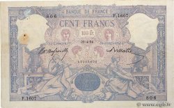 100 Francs BLEU ET ROSE FRANCE  1894 F.21.07 F-
