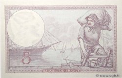 5 Francs FEMME CASQUÉE FRANCE  1933 F.03.17 UNC-