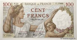 100 Francs SULLY FRANCIA  1941 F.26.44 FDC