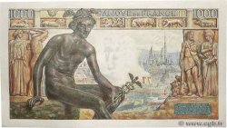 1000 Francs DÉESSE DÉMÉTER FRANCE  1943 F.40.17 UNC