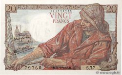 20 Francs PÊCHEUR FRANCIA  1943 F.13.06 SC