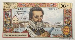 50 Nouveaux Francs HENRI IV FRANCIA  1959 F.58.03
