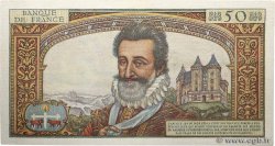 50 Nouveaux Francs HENRI IV FRANCE  1959 F.58.03 XF
