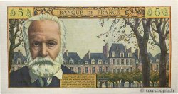 5 Nouveaux Francs VICTOR HUGO FRANCE  1962 F.56.12 AU+
