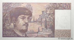 20 Francs DEBUSSY FRANCIA  1987 F.66.08 FDC