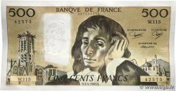 500 Francs PASCAL FRANCE  1980 F.71.21