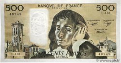 500 Francs PASCAL FRANCE  1981 F.71.23
