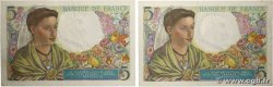 5 Francs BERGER Lot FRANCE  1943 F.05.02 TTB