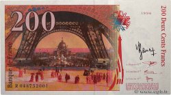 200 Francs EIFFEL  FRANCE  1996 F.75.03b UNC-