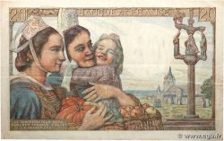 20 Francs PÊCHEUR FRANCE  1949 F.13.15 TTB+