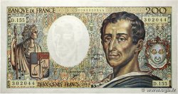 200 Francs MONTESQUIEU Modifié FRANCE  1994 F.70/2.01