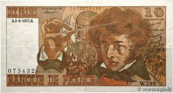 10 Francs BERLIOZ FRANCE  1977 F.63.22