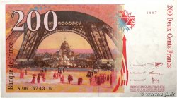 200 Francs EIFFEL FRANCE  1997 F.75.04b SUP