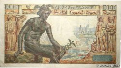 1000 Francs DÉESSE DÉMÉTER FRANCE  1942 F.40.12 TB+