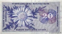 20 Francs SUISSE  1968 P.46p TTB+