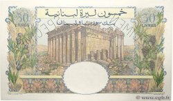 50 Livres Libanaises Spécimen LIBANON  1950 P.052s ST